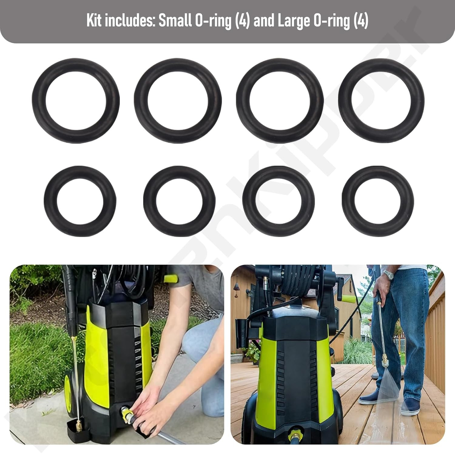 SPX3000 Pressure Washer O-Rings for Sun Joe SPX3001, SPX3501, SPX3500, SPX4000,