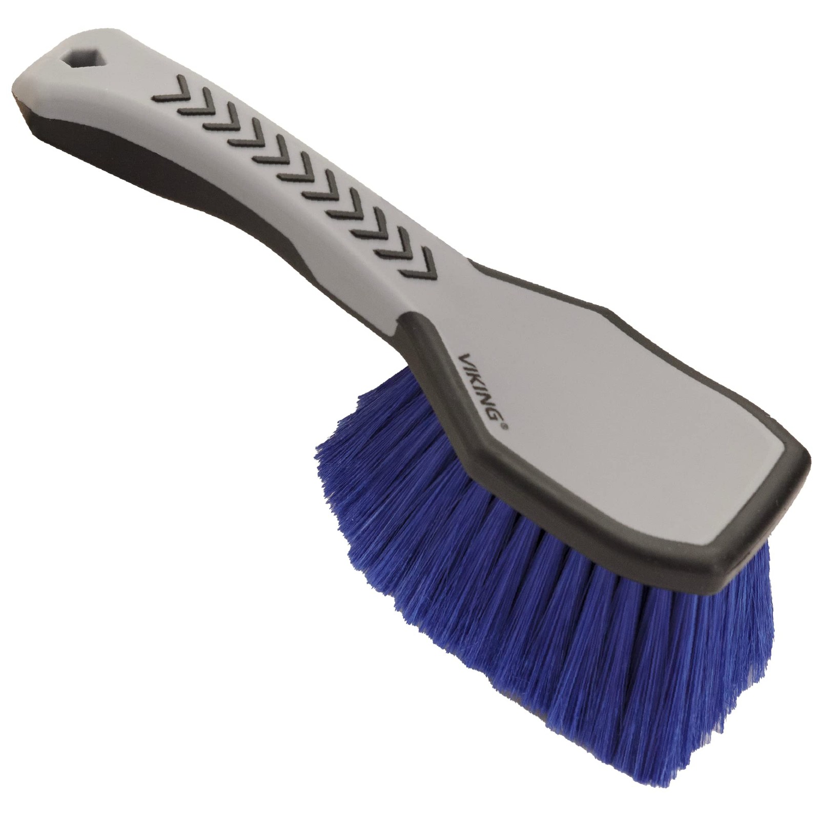 VIKING Wheel Brush for Rims, Cleaning Tires, Grey, 10.3 x 3.3 Gray