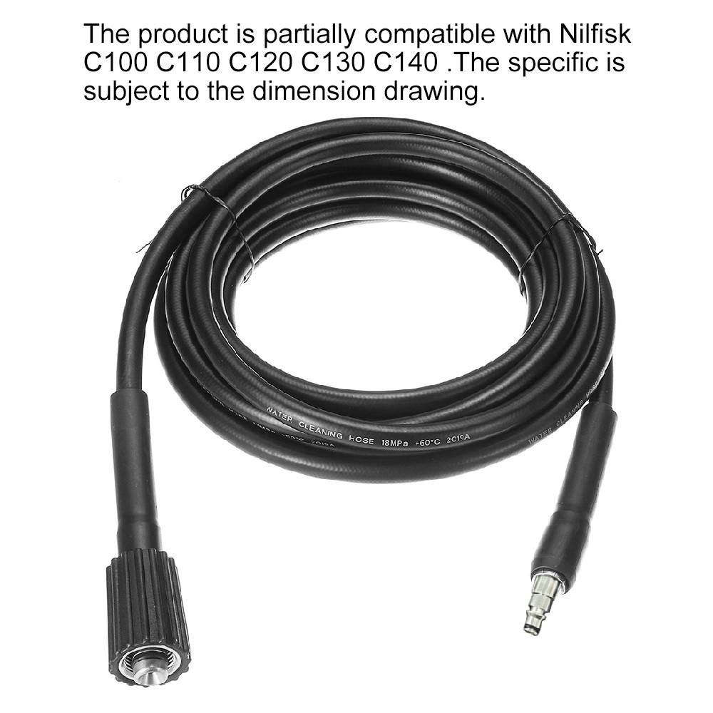 15m M22 High Pressure Washer Hose For C100 C120 Series