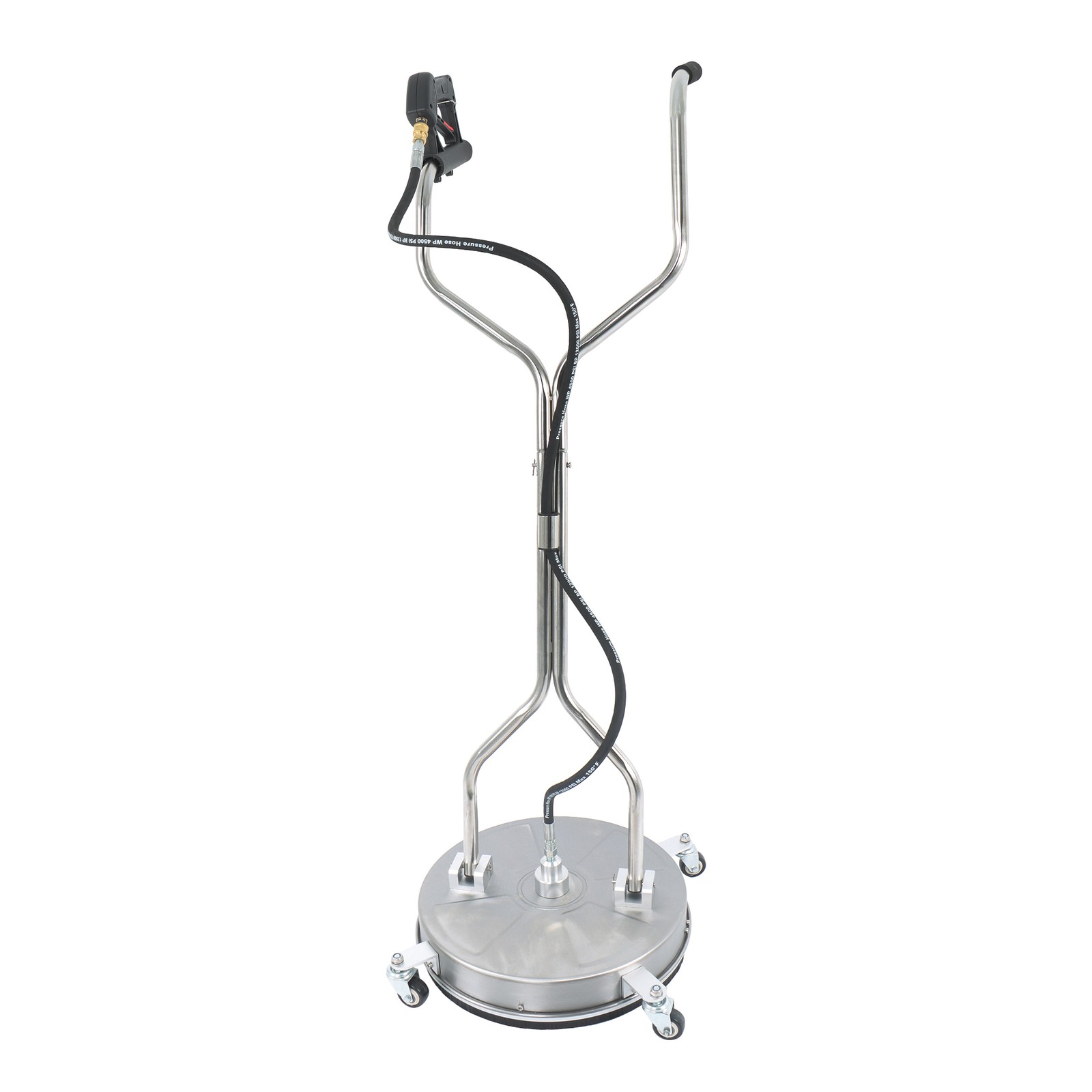 18Inch Pressure Washer Surface Cleaner W/ Handles & Wheels Quick Connect