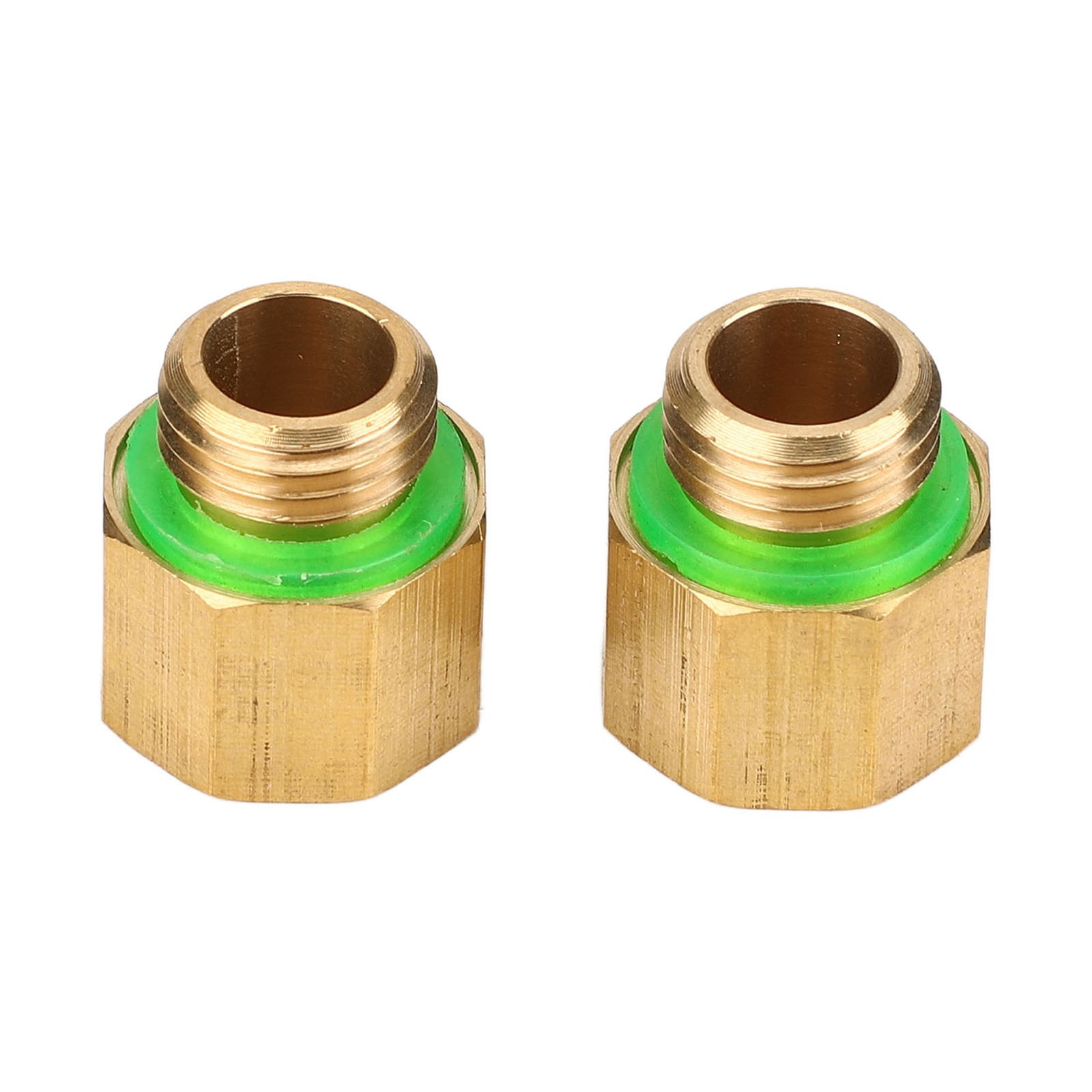 2PCS High Pressure Sprayer Reducer Adapter G3/8 Internal Thread-G1/4 External