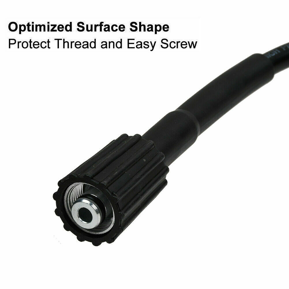 50 FT x 1/4 Inch 3200 MAX PSI Pressure Washer Replacement Hose – M22 14MM Bass