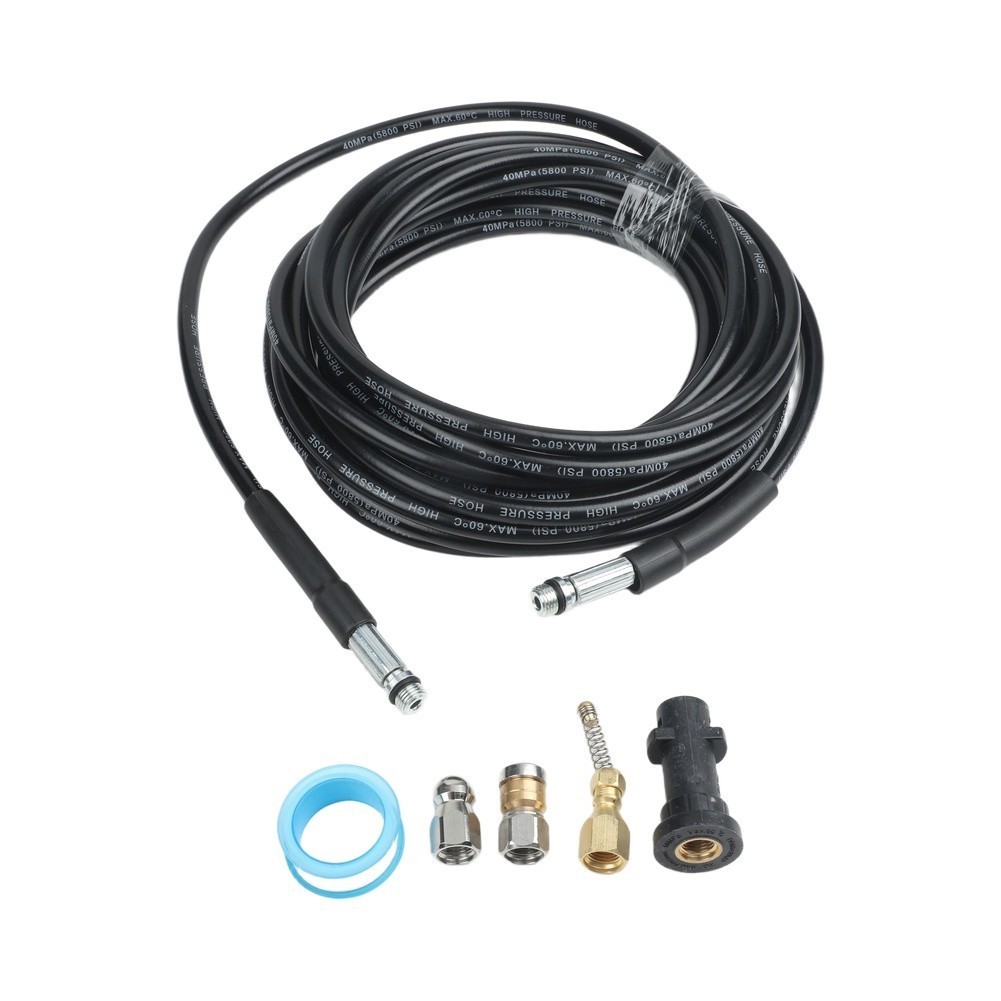 Metal Rubber Drainage Hose for KARCHER Pressure Washers in Multiple Lengths