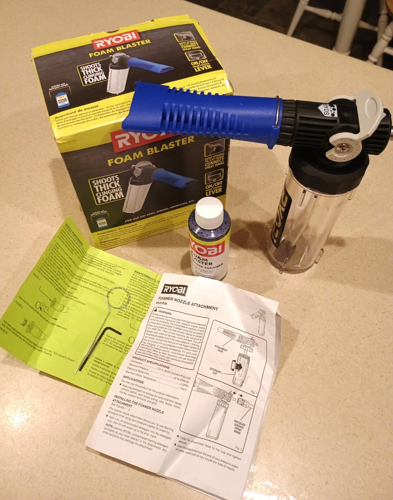 RYOBI Pressure Washer Foam Blaster