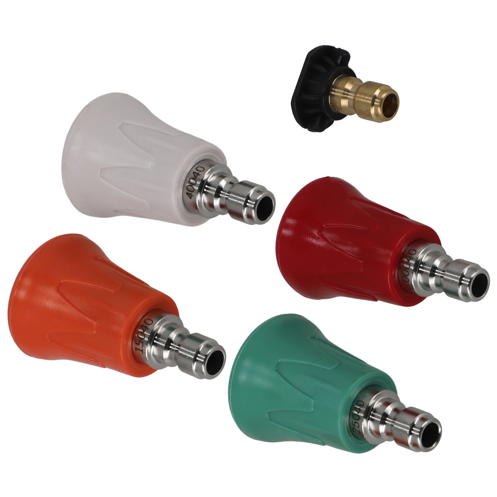 5 Angle Nozzle Set for Pressure Washer w/ Guard Quick Lock 1/4″ Connector