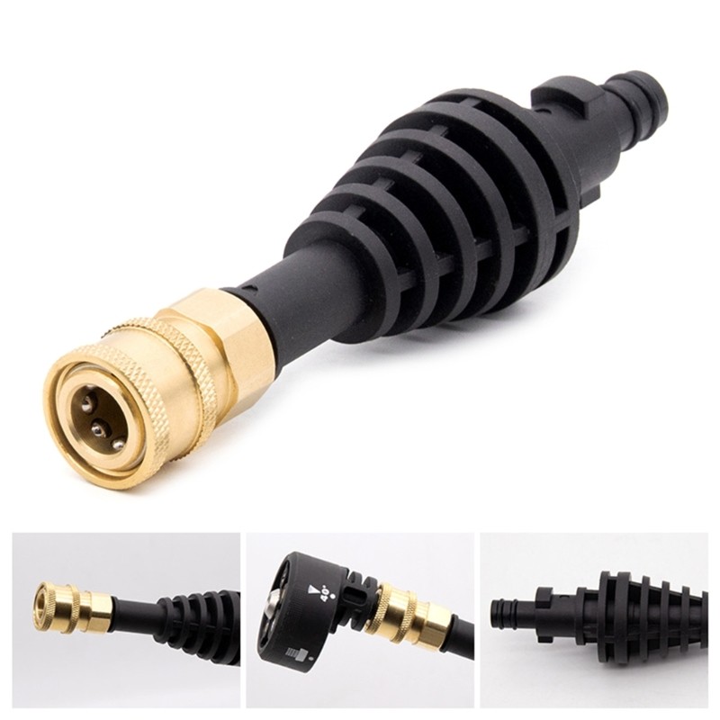 Extension Rod Adapter Car Washer Cleaning Tool Quick-Connection Accessory for
