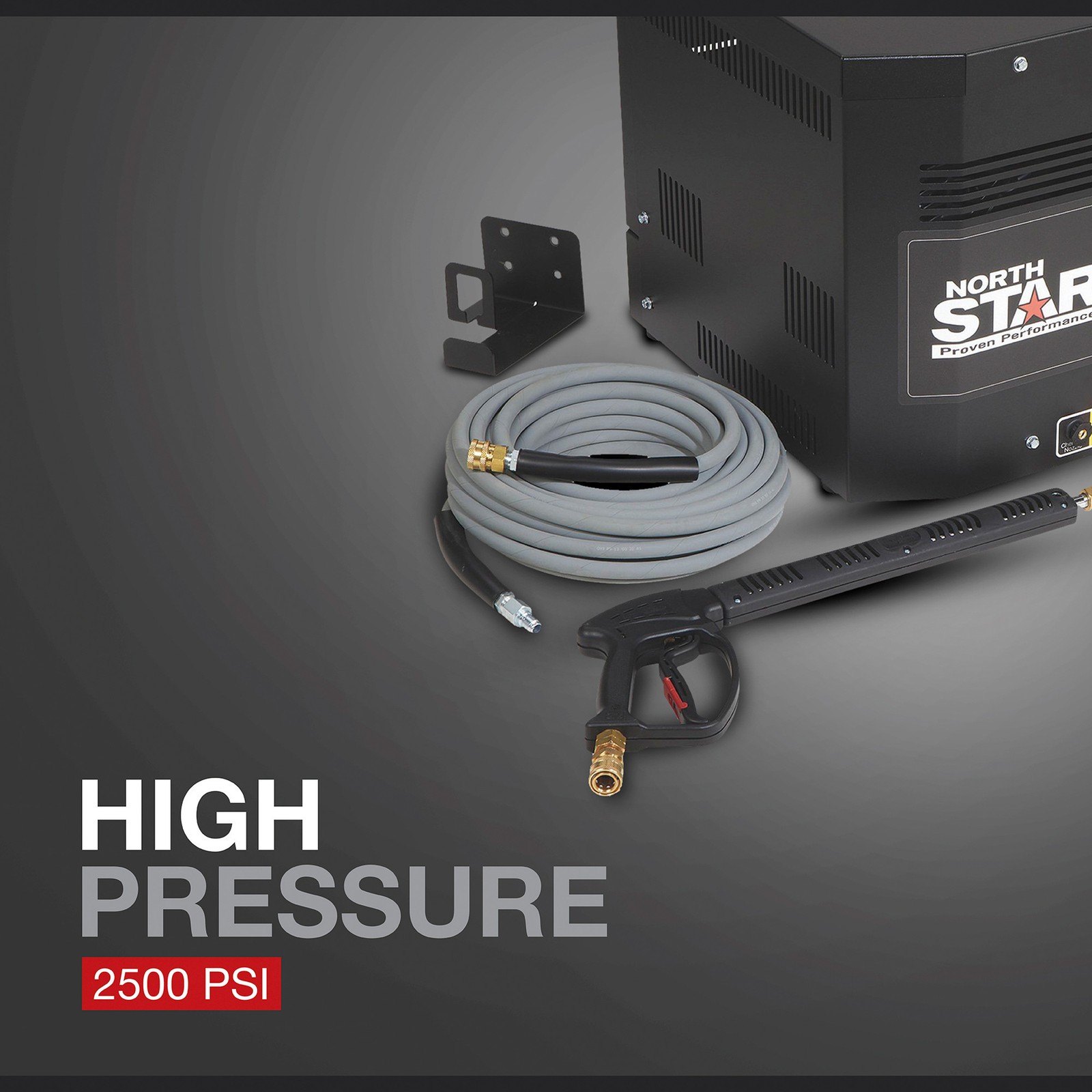 NorthStar Pressure Washer, 2500 PSI, 3.0 GPM, 230V