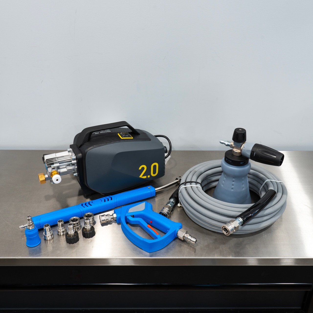 Active 2.0 Pressure Washer | Level 4 Detailing Kit | MTM Acqualine Package