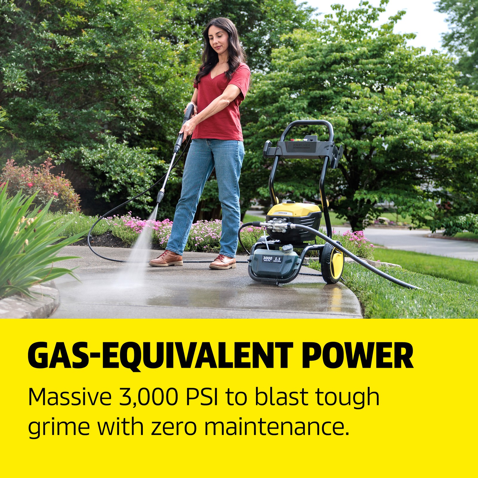 Kärcher K 3000 E 3000 PSI 1.1 max. GPM Pressure Washer, CETA Certified