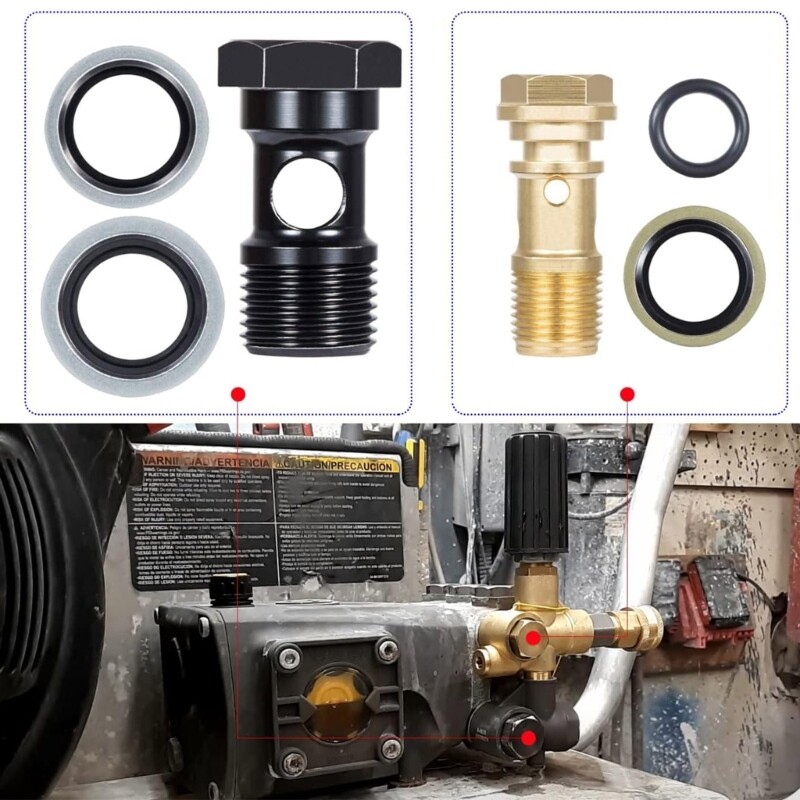 For Annovi Reverberi Gymatic Unloader Mounting Bolt Screws Kit Pressure Washers