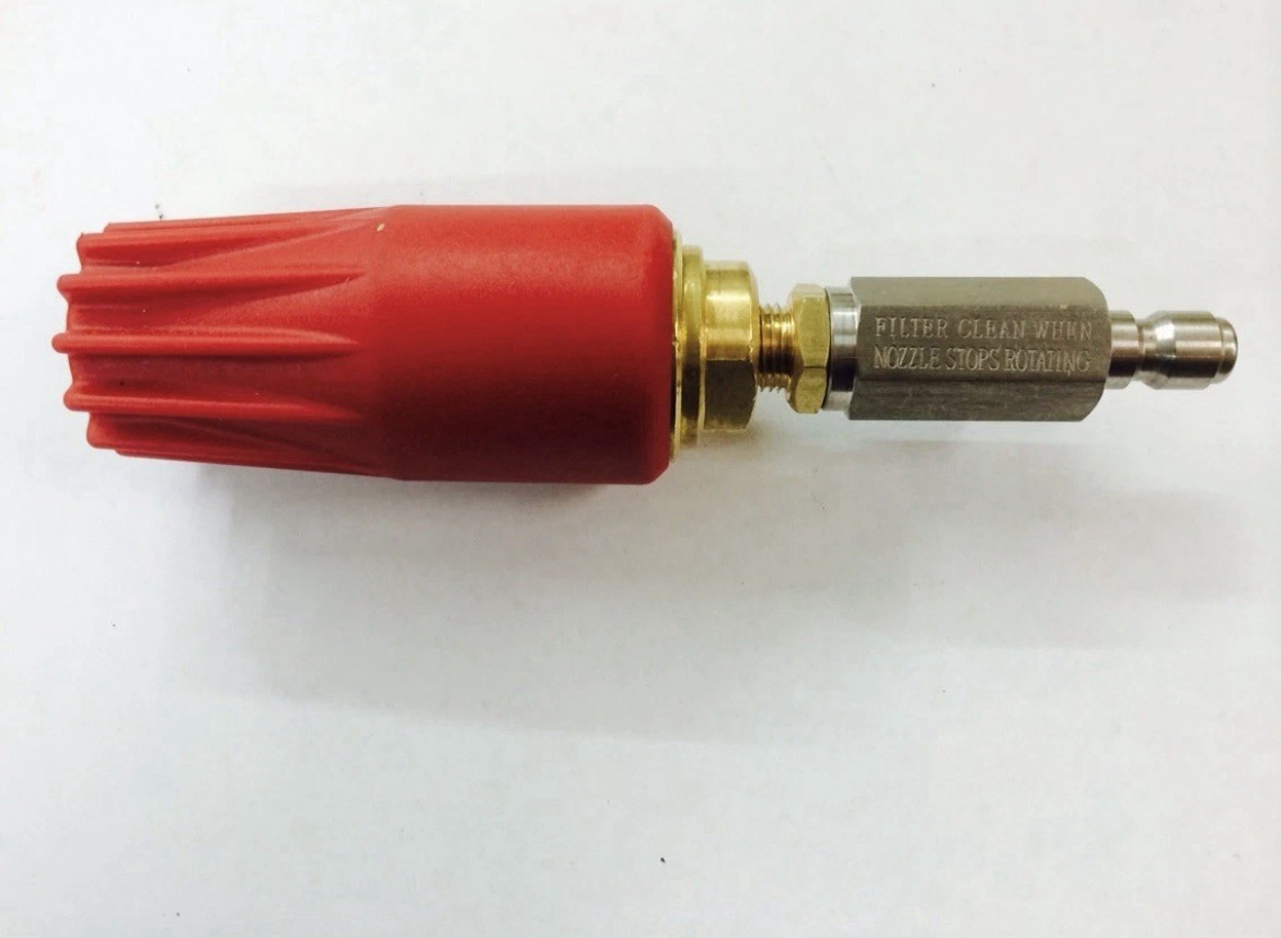PRESSURE WASHER ROTARY NOZZLE 2600-5100 PSI TURBO TIP- FILTER / INDUSTRIAL RATED