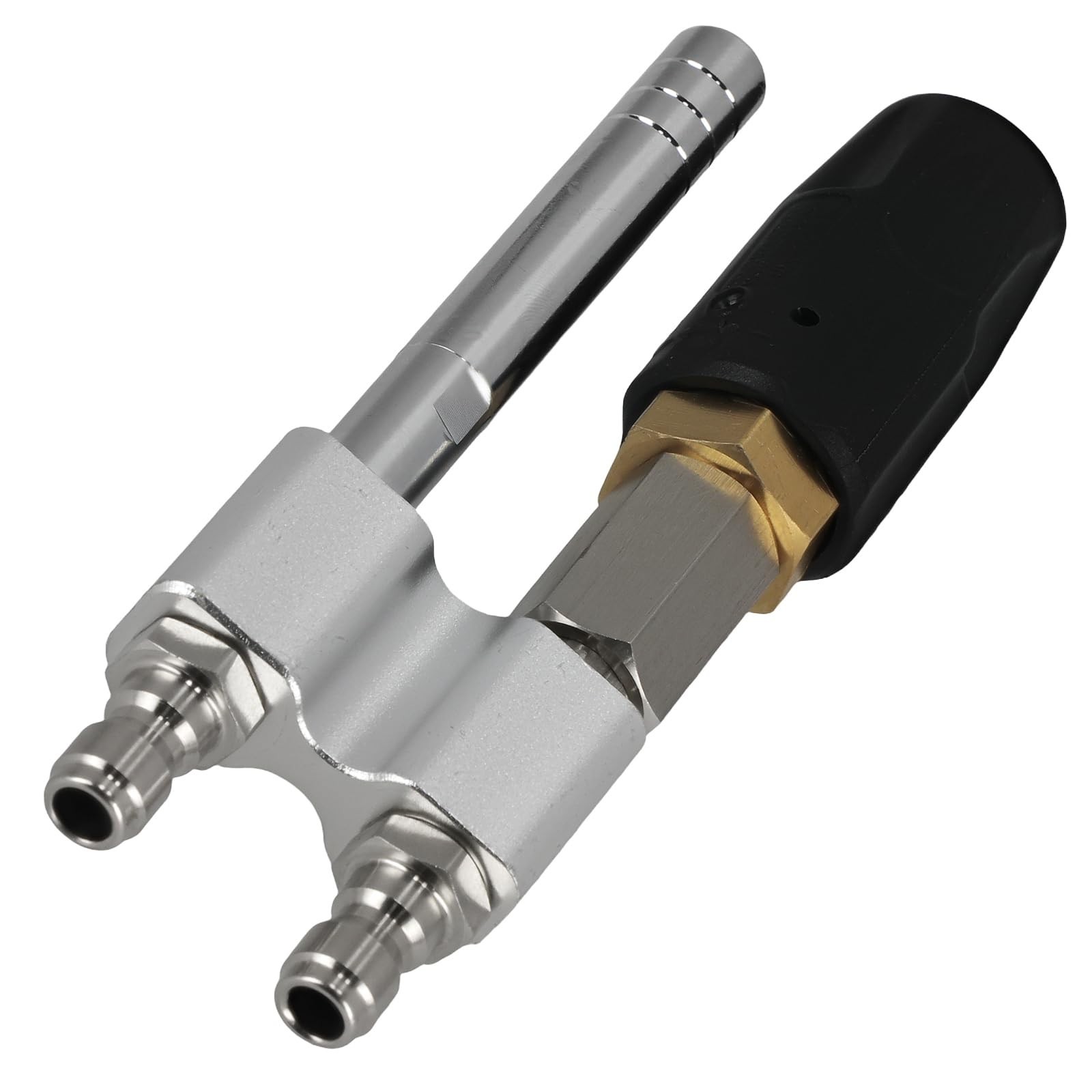 Adjustable 2-in-1 Soft Wash Nozzle for Pressure Washer, 0-60° Spray, 6000 PSI