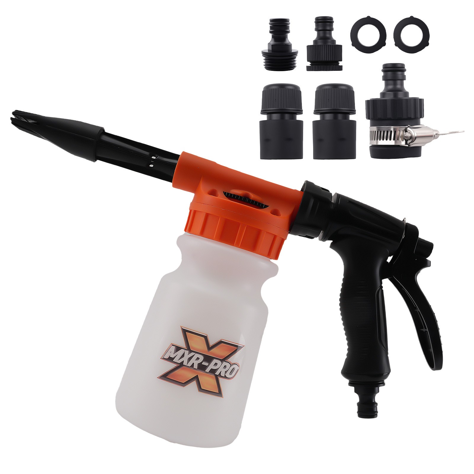 1L Car Wash Foam Sprayer Gun for Garden Hose Quick Connector Car Wash Plastic