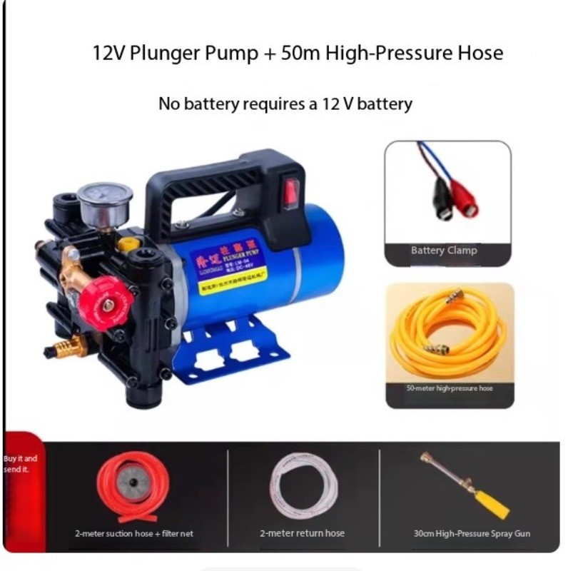 Rechargeable Sprayer Portable Fully Automatic Orchard Electric Plunger Pump