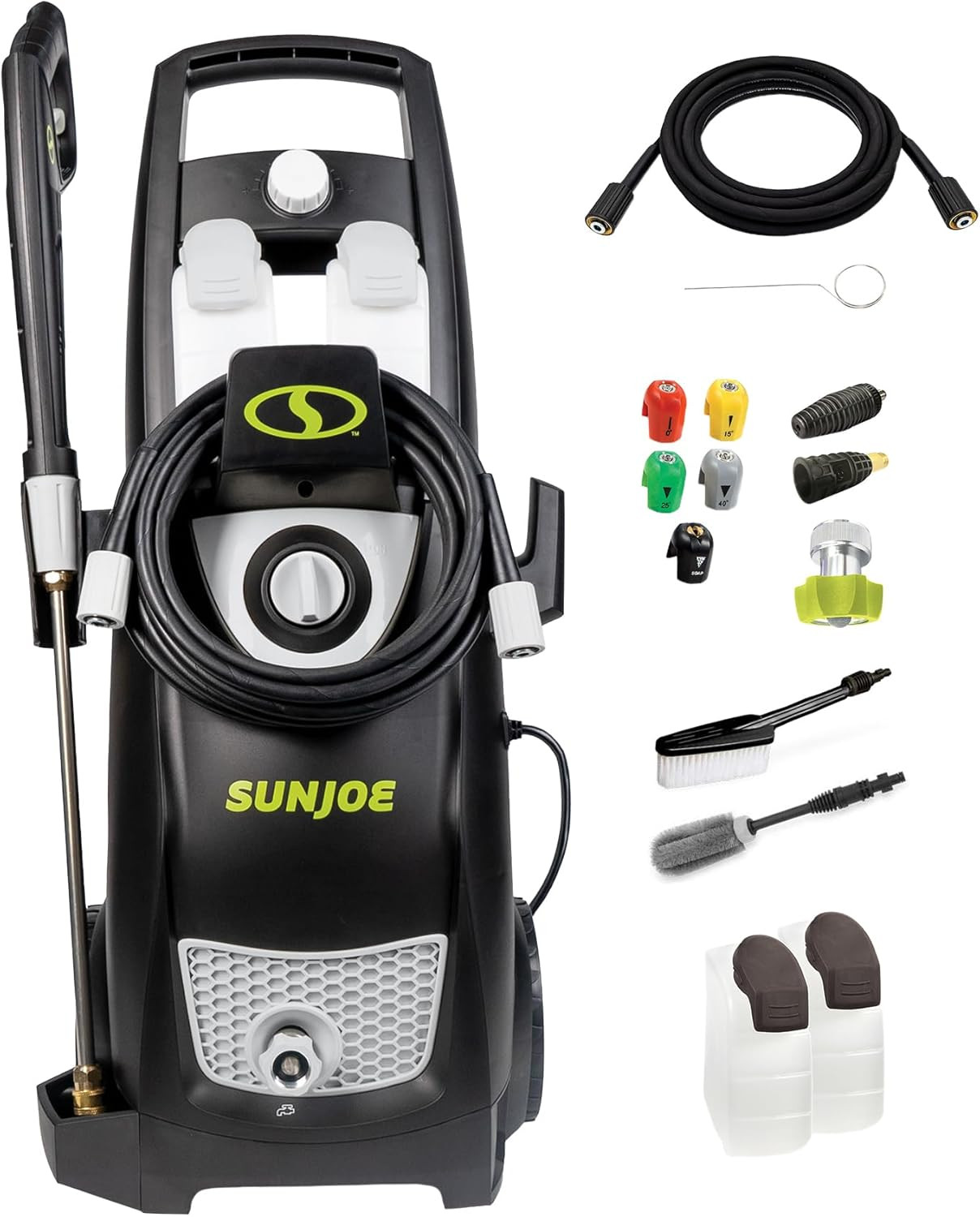 Pressure Washer, Electric Power Washer W/Extension Spray Wand and Hose, 2030 Max