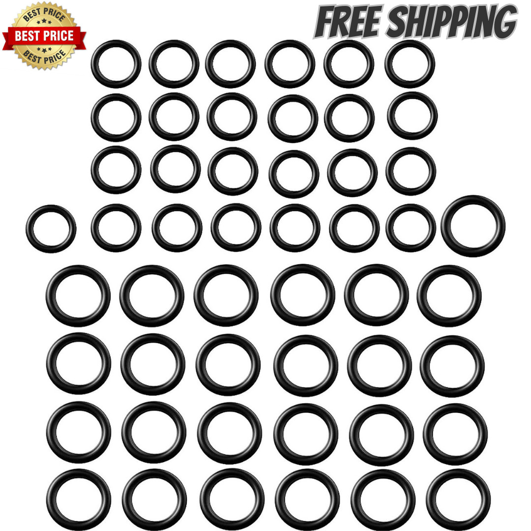 50 Pressure Washer O Rings Hose Ring Kit For 1/4″ 3/8″ M22 Quick Connect Coupler