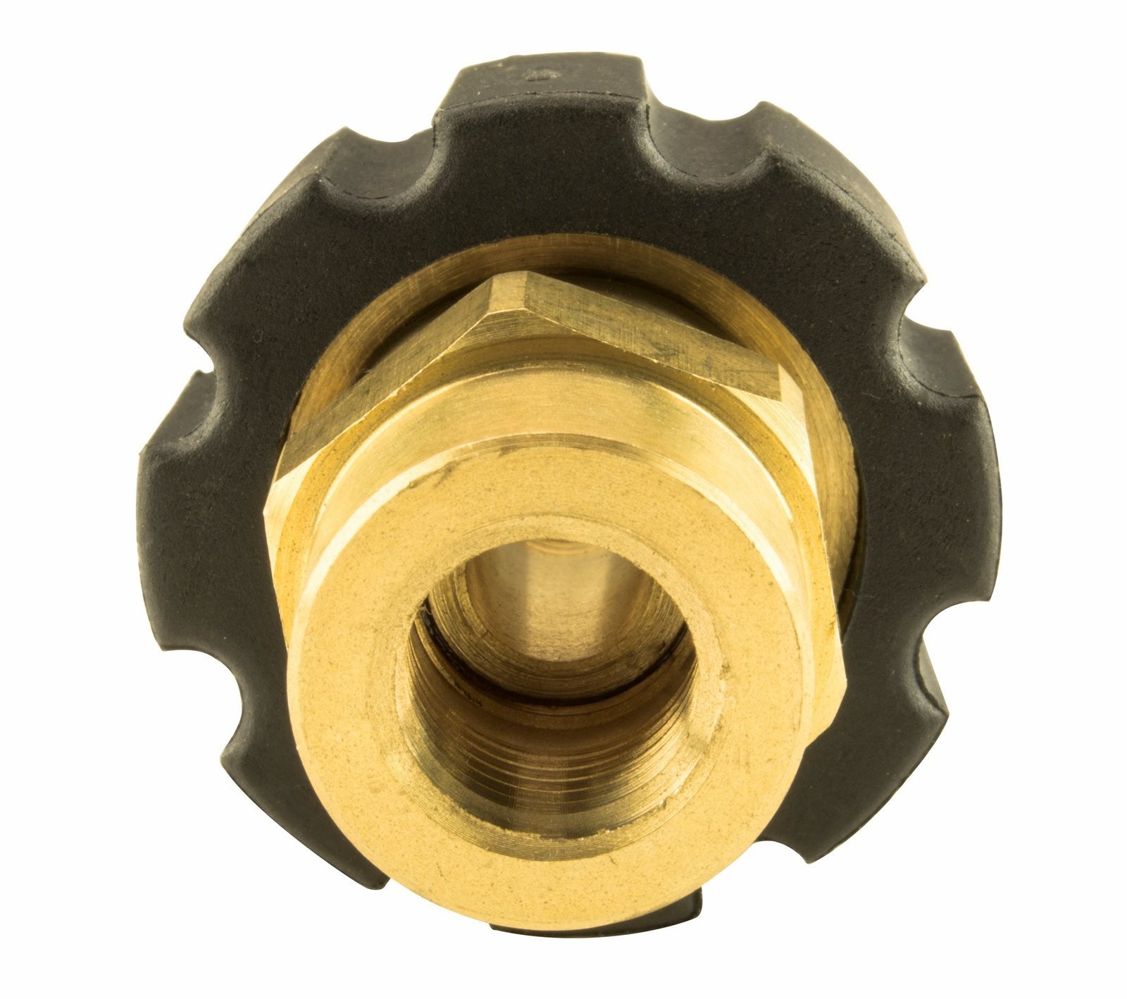 Brass Twist Coupler Adapter 1/4 Inch FNPT x 22mm 4500 PSI Power Washers