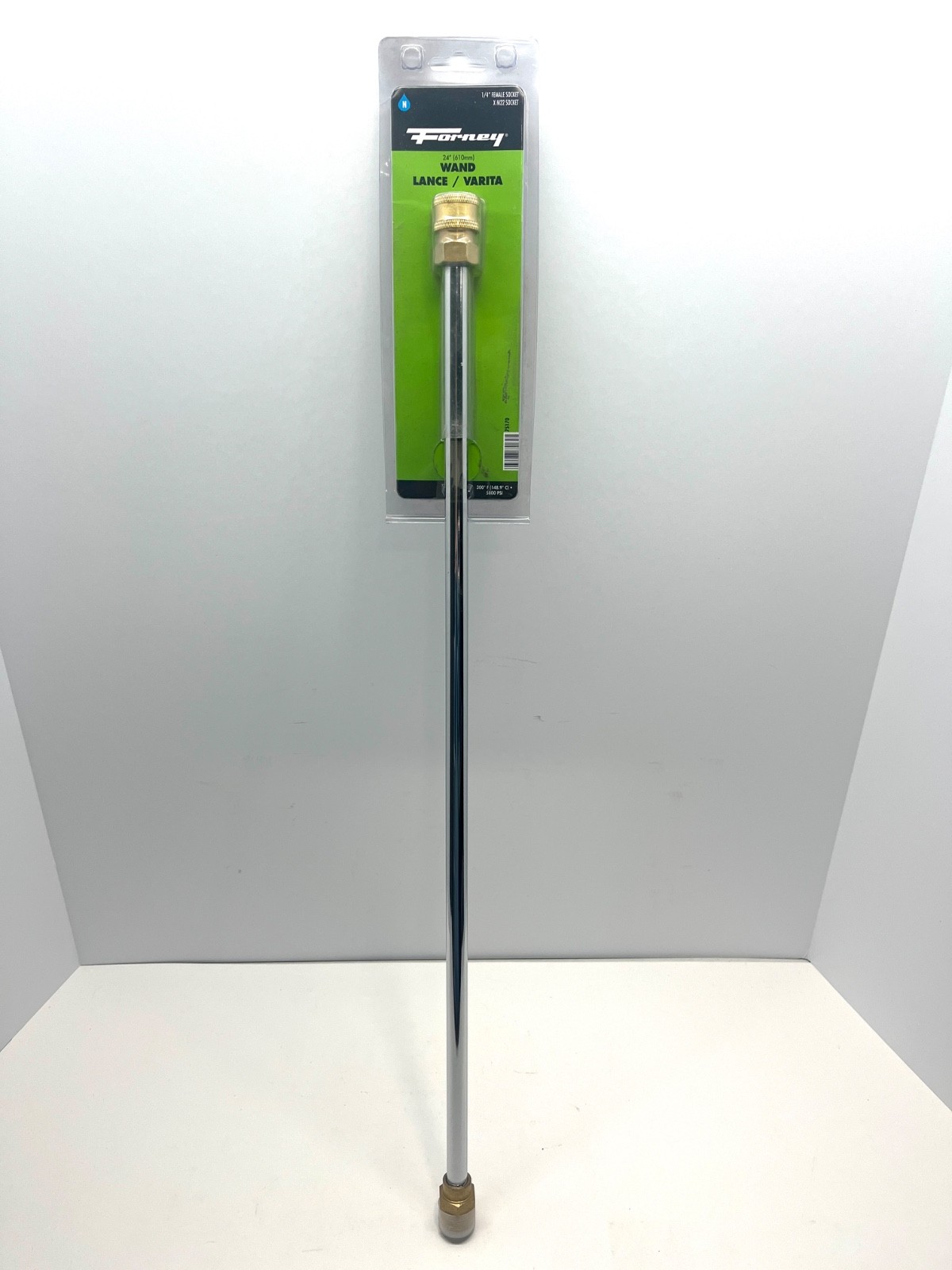 NEW – Forney High Pressure Wand 24″ M22 Male to 1/4″ Female, 75170