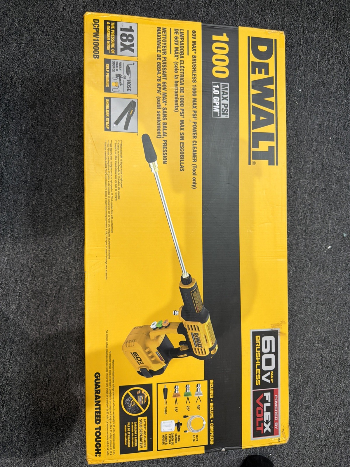 DeWalt DCPW1000B Power Cleaner (Tool Only) *