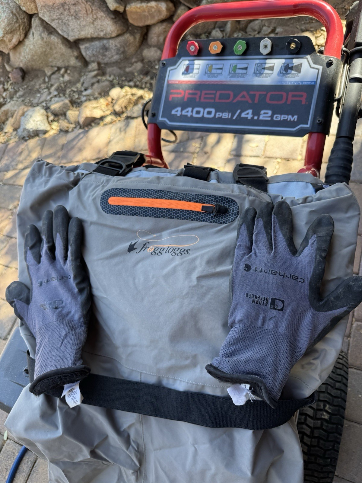 Predator 4400 PSI 4.2 GPM Gas Cold Water Pressure Washer Quick Connect