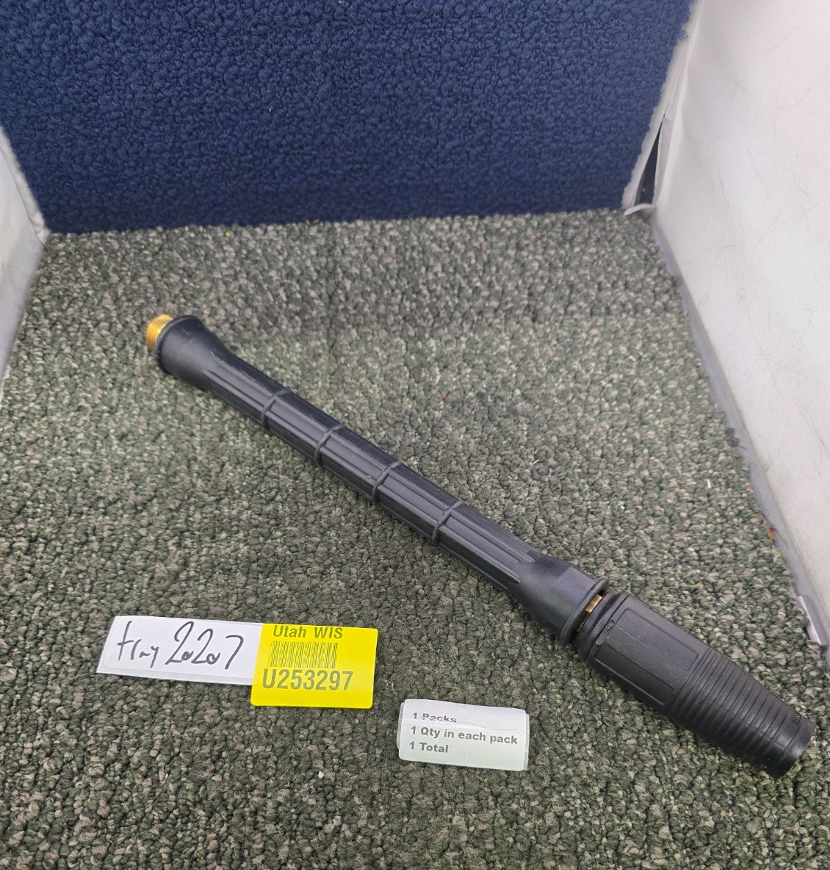 Heavy-Duty Variable Hi-Lo Spray Nozzle Lance 15MPa-2000 PSI, 60°C-140°F, 5.5 GPM