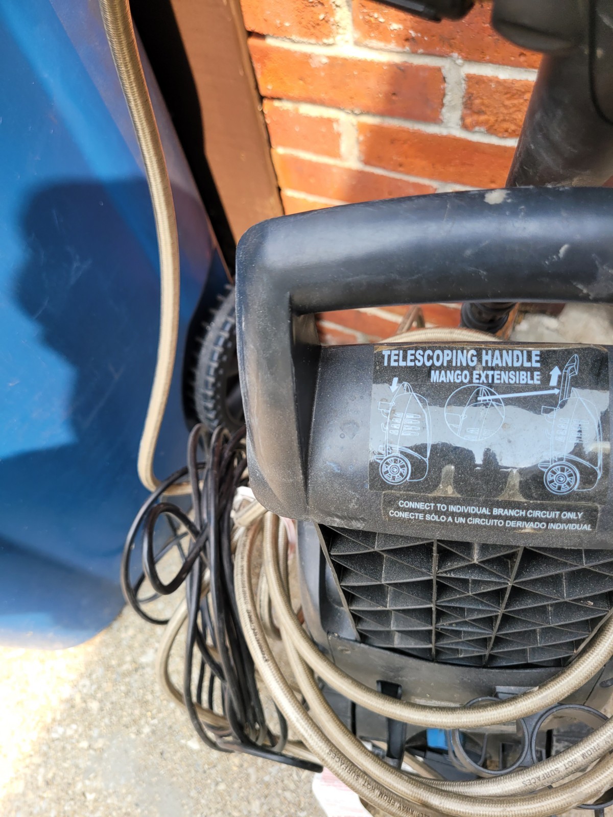 Electric Power Washer.Husky 1600 PSI