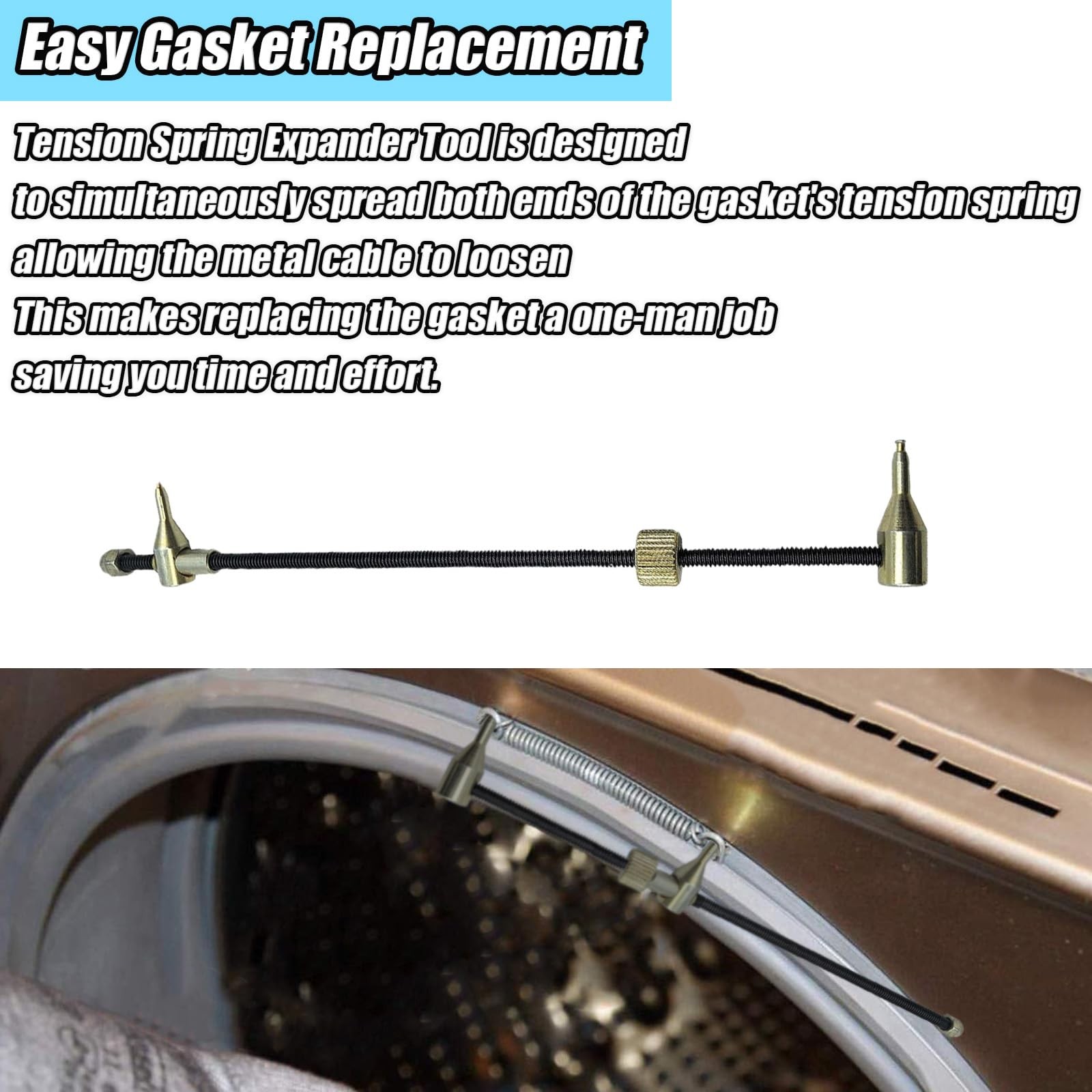 TSE-1 Washing Machine Spring Expansion Tool/Spring Removal Tool，For Front Load W