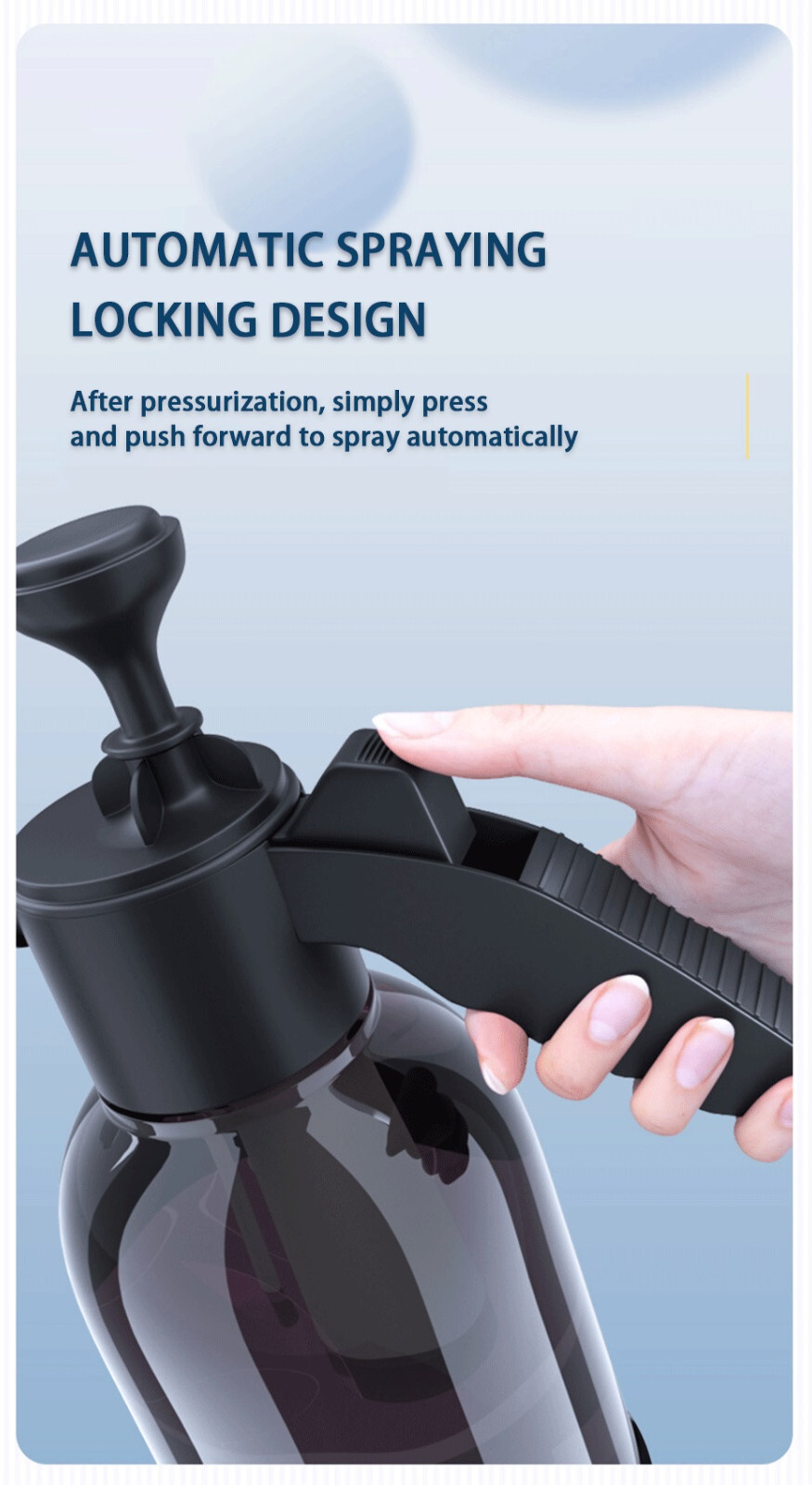 Car Detailing Washing Pressure Wash Kettle Sprayer Accessories For Home Garden