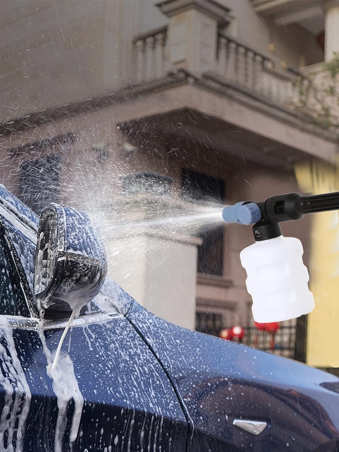 Cordless High Pressure Washer Portable Power Cleaner Spray Gun 21V 4AH Battery