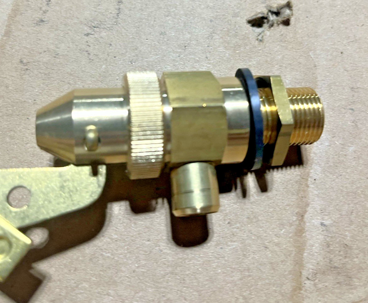 Float Tank Valve 3/8” NPT Brass Adjustable Pressure Washer Float Valve