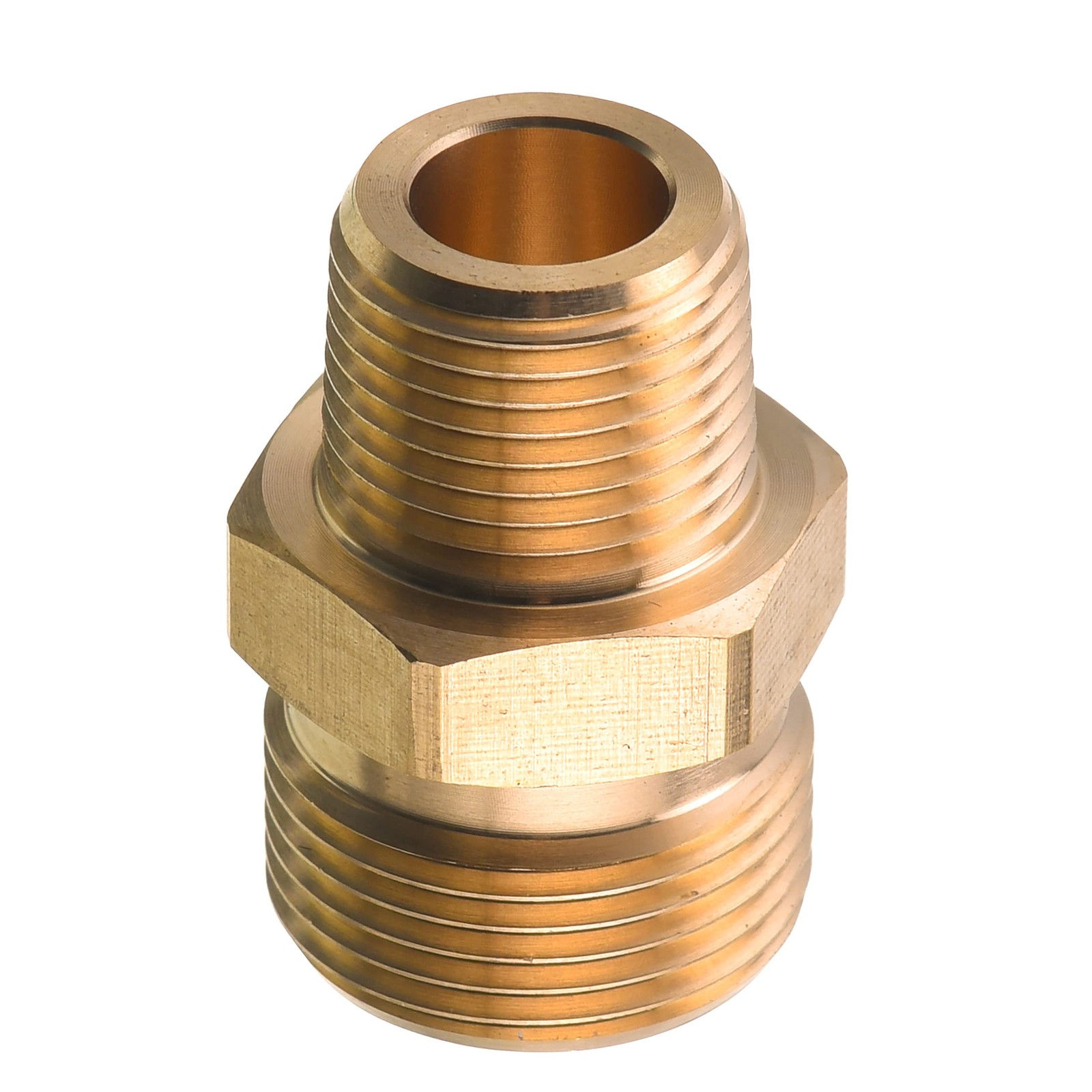 M MINGLE Pressure Washer Adapter, 3/8’’ NPT Male to M22 14mm Male, 4500 PSI