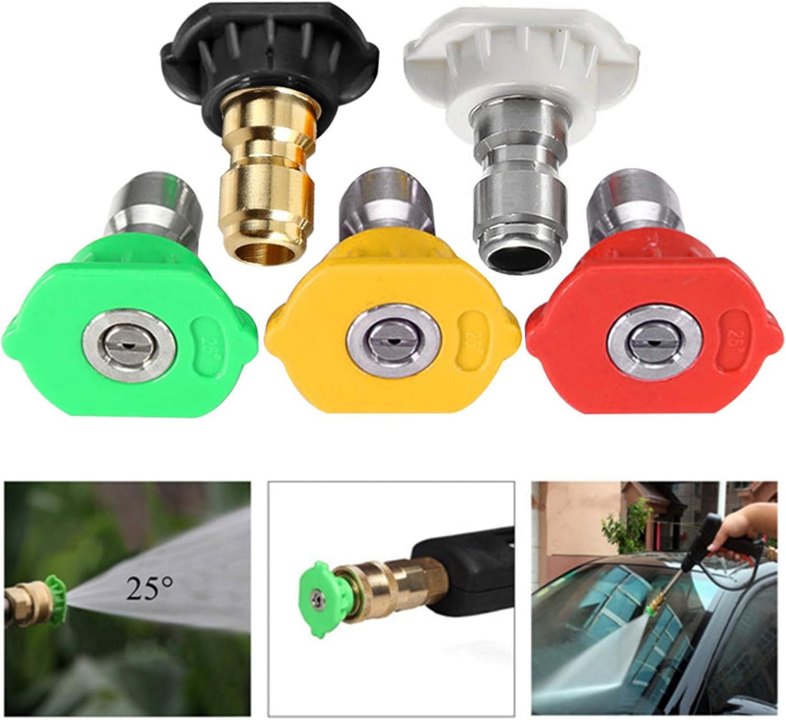 High-Pressure Spray Gun M22x14 Thread Safety Lock Trigger 0.44kg