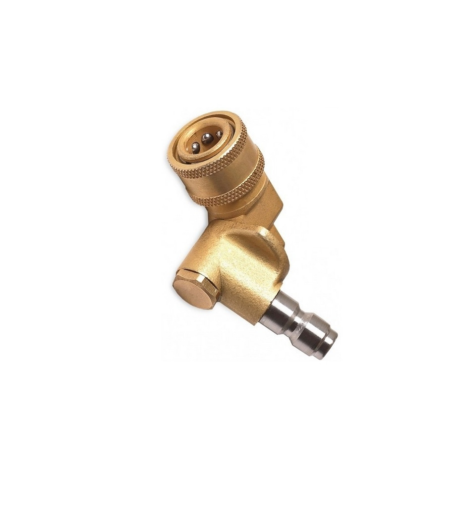 New Pressure Washer Pivot Pivoting Coupler Attachment 1/4″ Quick Connect