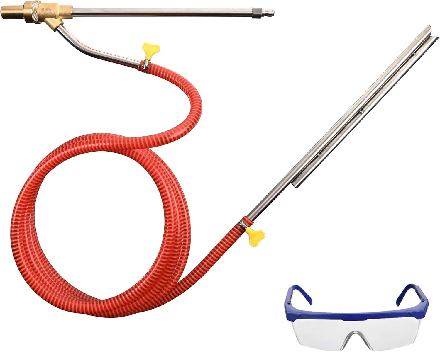 Versatile Pressure Washer Sandblasting Attachment – Removes Rust, Paint & More