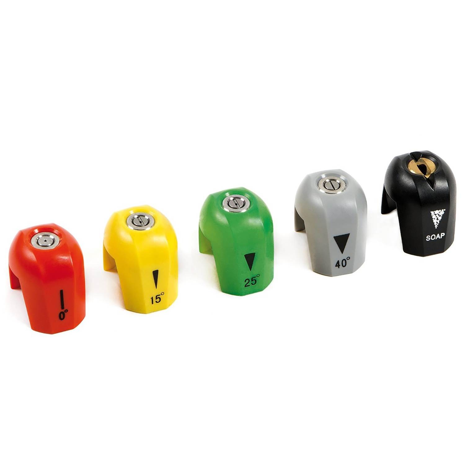 Sun Joe 5 Pack Electric Pressure Washer Quick-Connect Spray 5-Tip Set, 2030 PSI