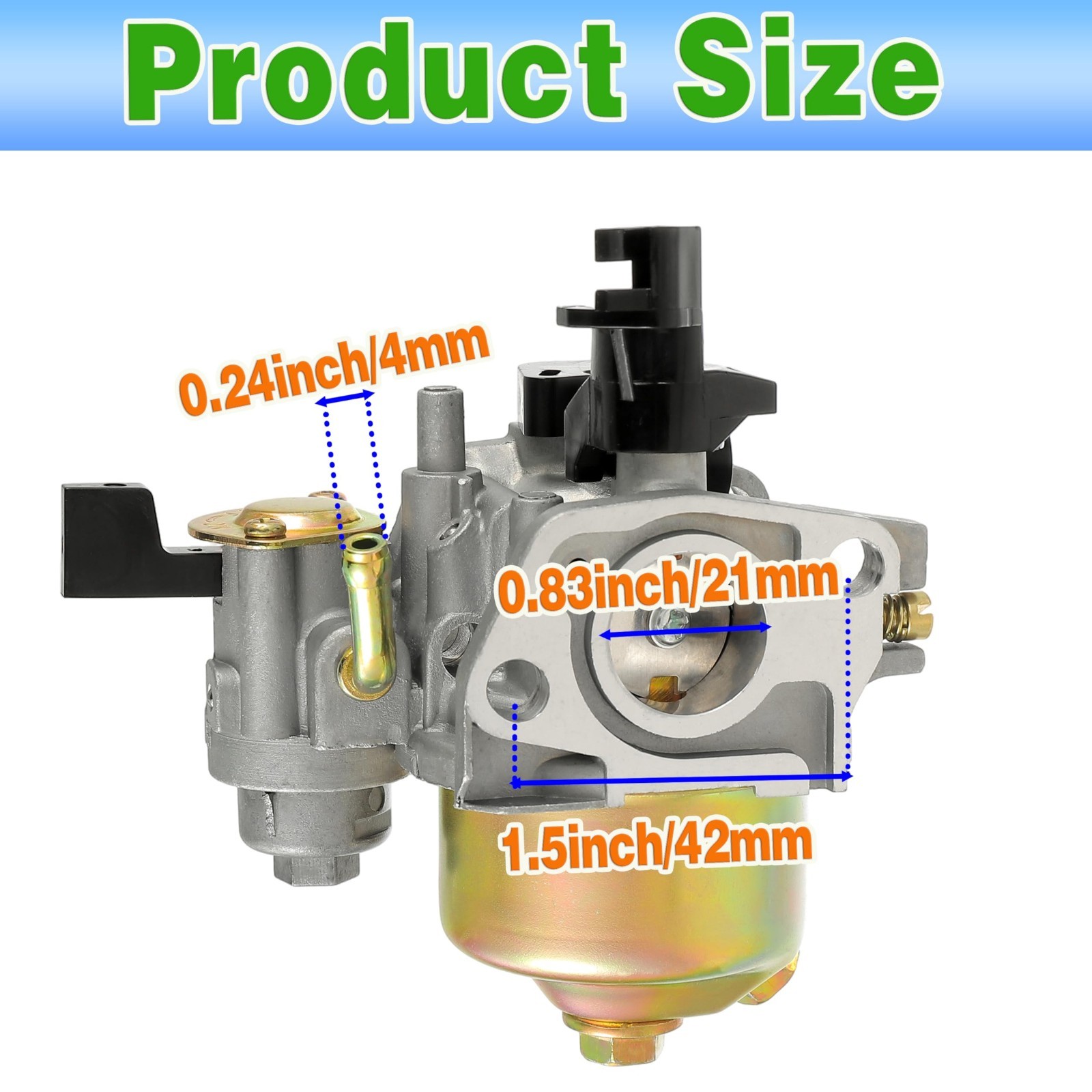 208cc Carburetor for Briggs & Stratton 950 CR950 XR950 6HP Pressure Washer Tille