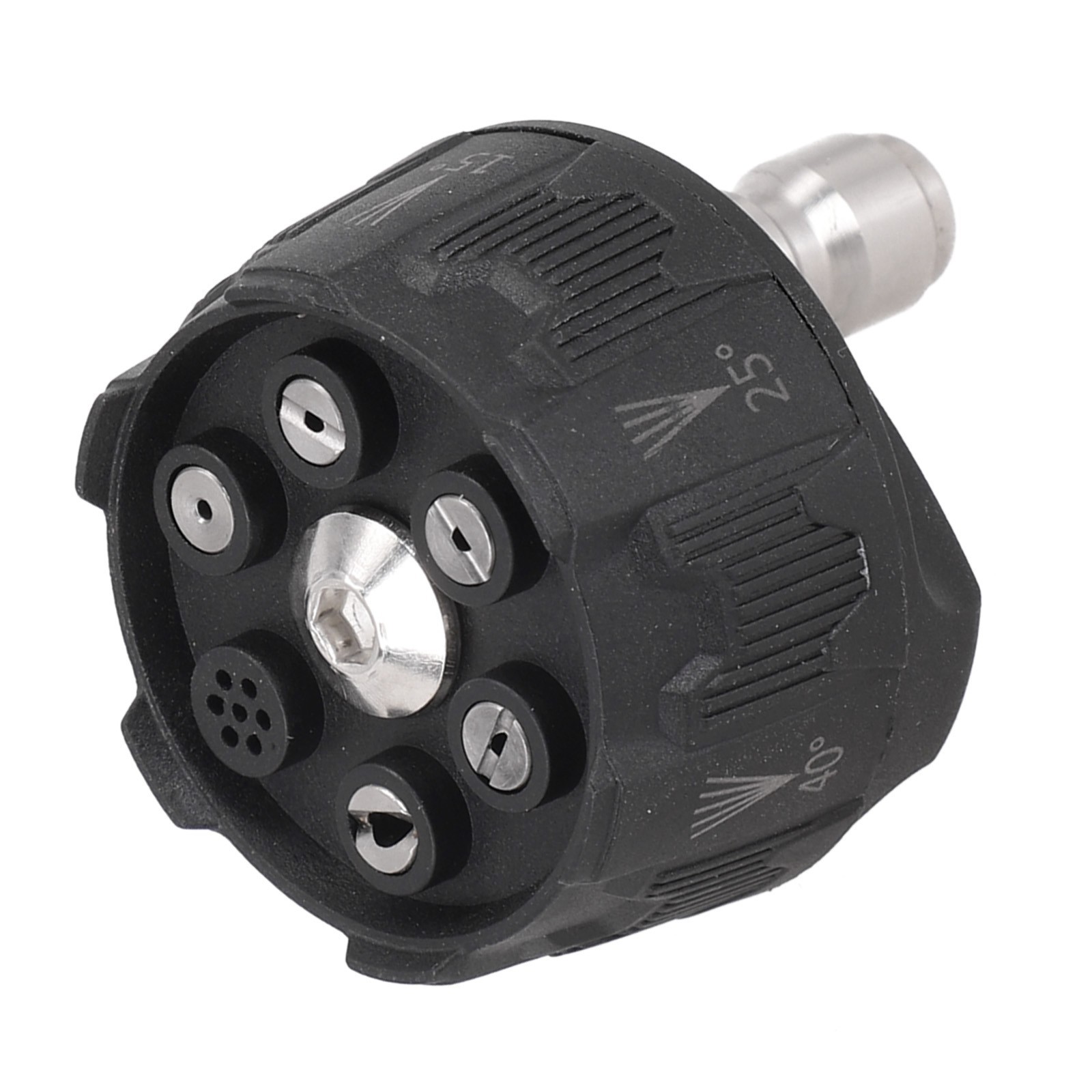 High Pressure Washer Spray Nozzle 0 15 25 40 Degree Rotation Watering Rinse Soap