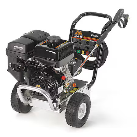 Mi-T-M Gc-4000-0Mmb Heavy Duty 4000 Psi 3.4 Gpm Cold Water Gas Pressure Washer