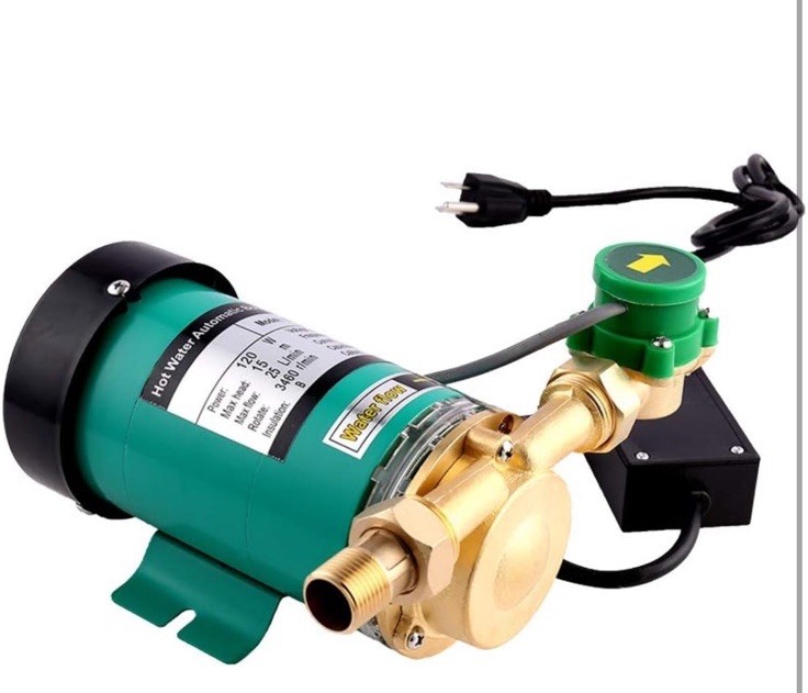 Pressure Pumps 115V/60Hz 3/4 inch Outlet 120W Water Pressure Booster Pump W/
