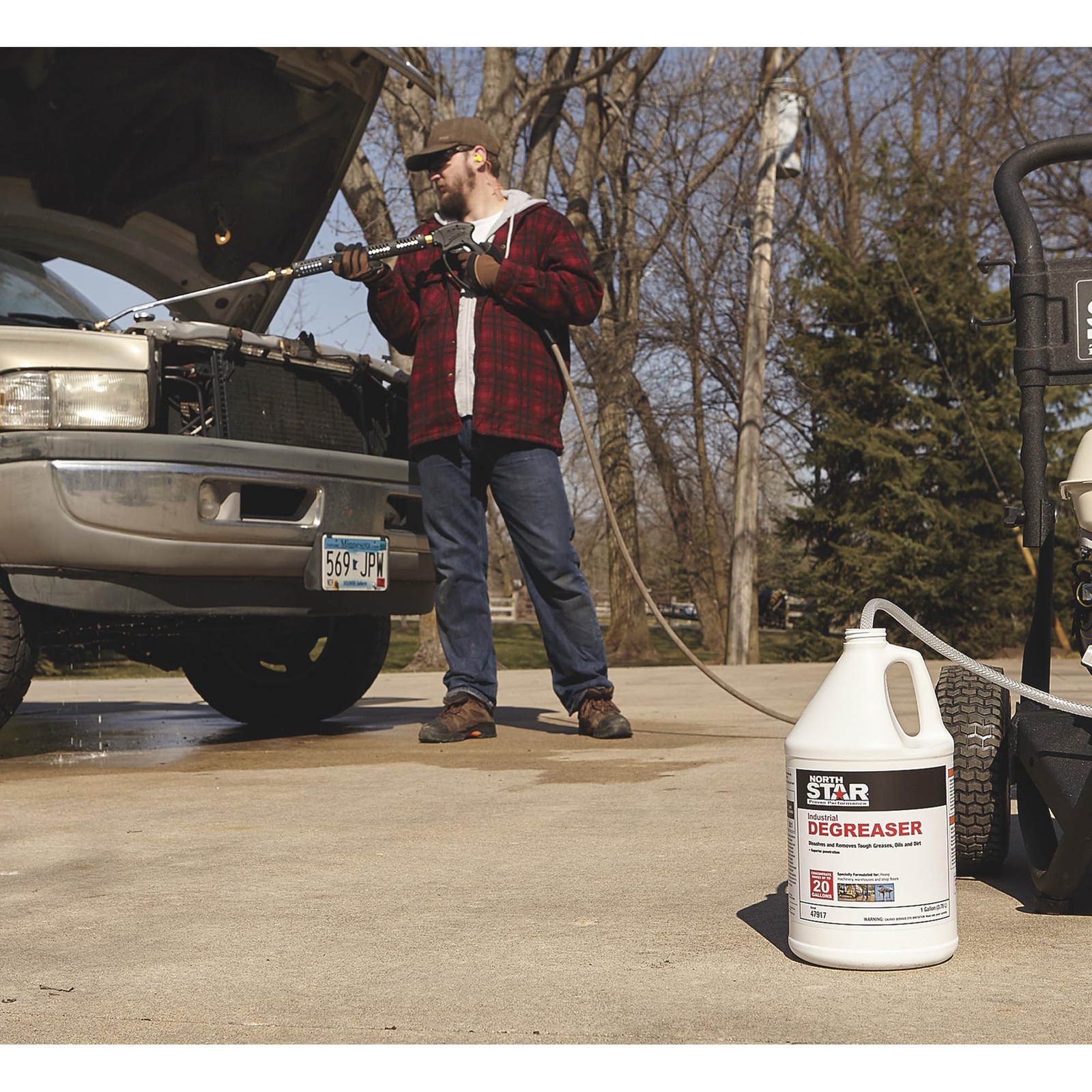 NorthStar Pressure Washer Degreaser Concentrate, 1-Gallon