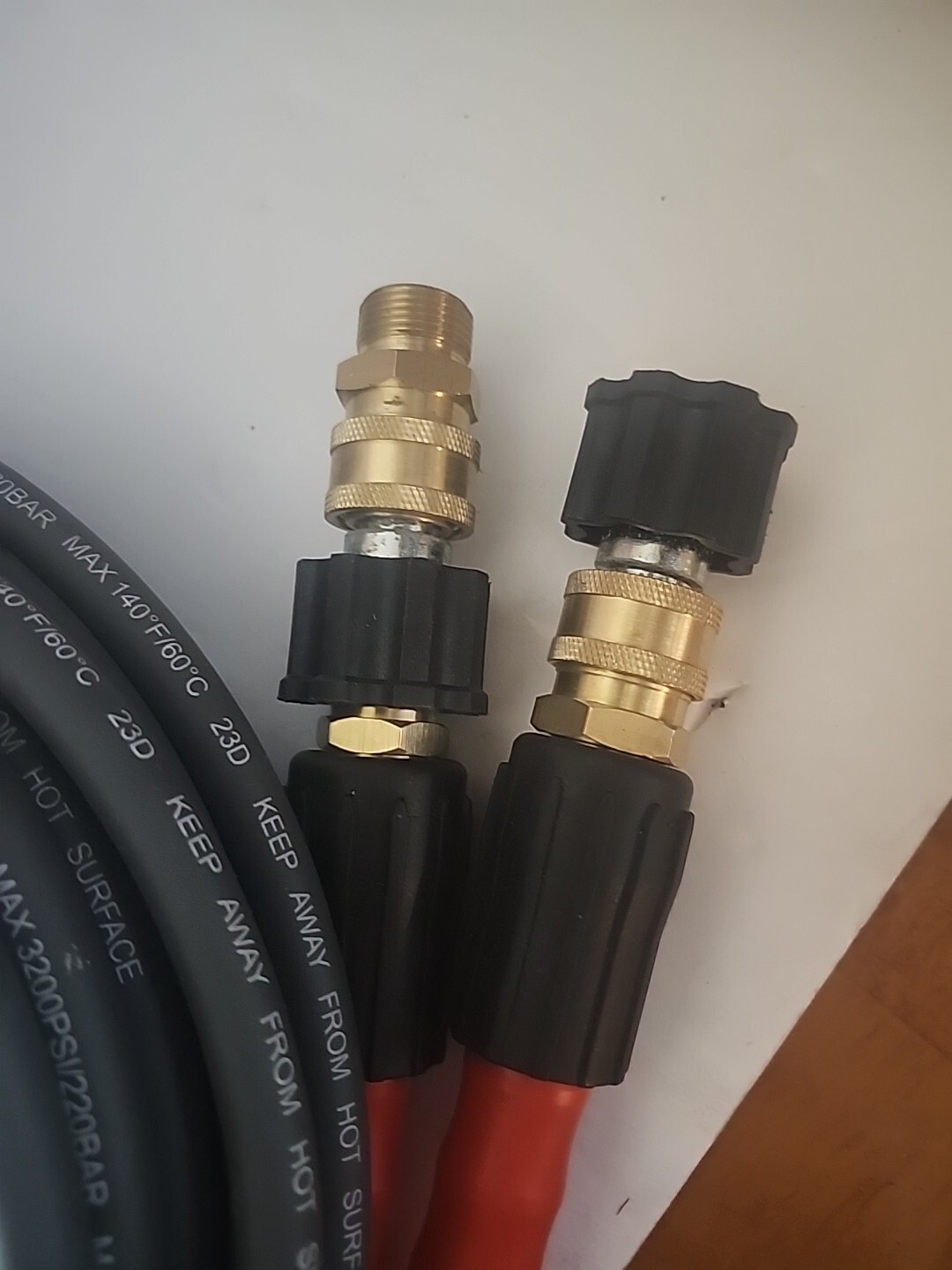 YAMATIC 1/4″ Pressure Washer Hose Kink-Free M22-14mm with 3/8″ Quick Connectors