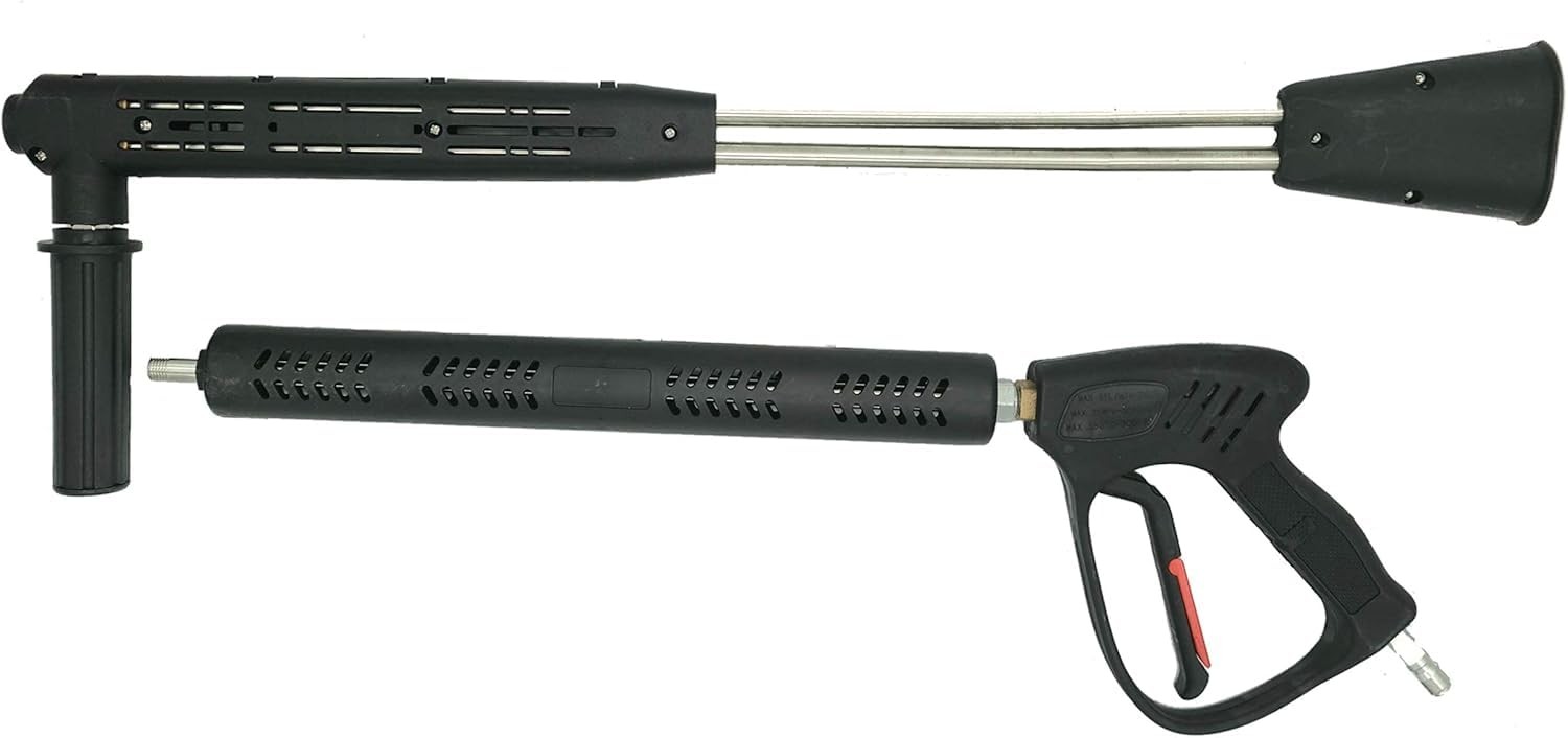 40-in Dual Lance Wand w/Bent Tube, Spray Gun Included, Replacement Pressure W…