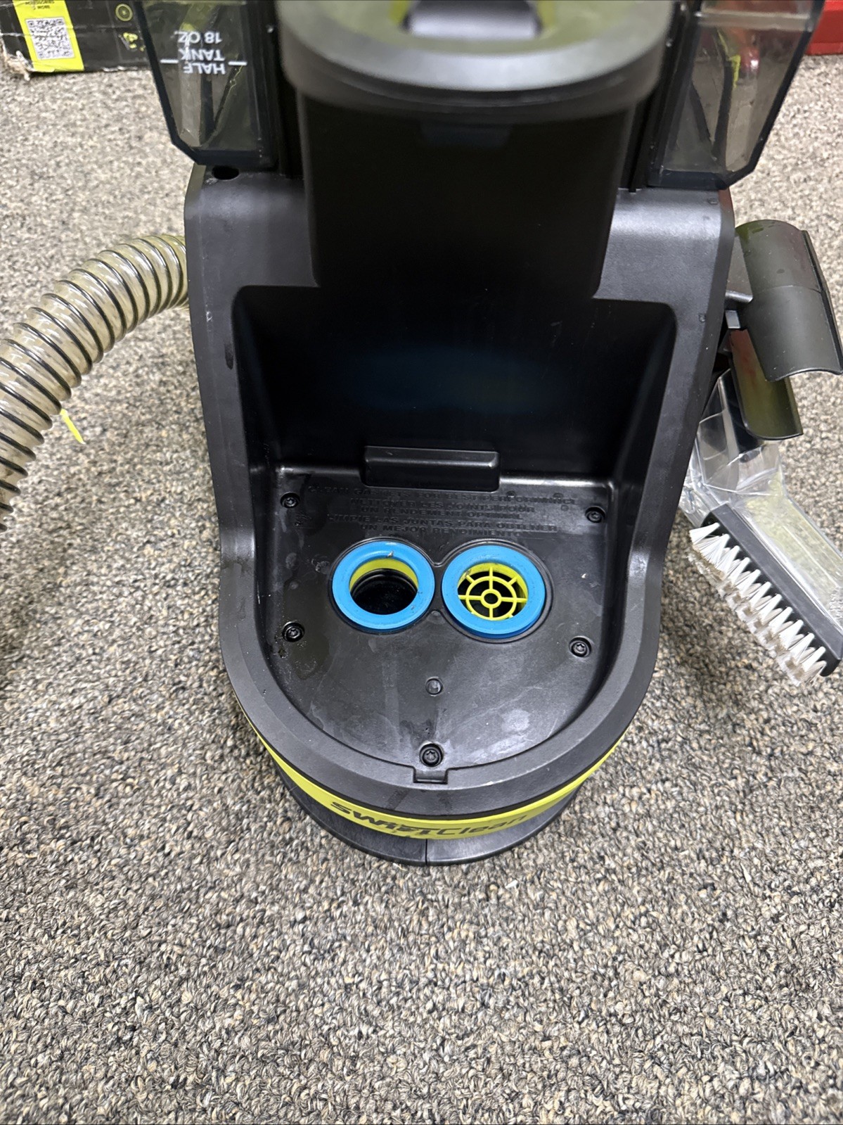 RYOBI HP 18V Brushless SWIFTClean Mid-Size Spot Cleaner FOR PARTS **READ**
