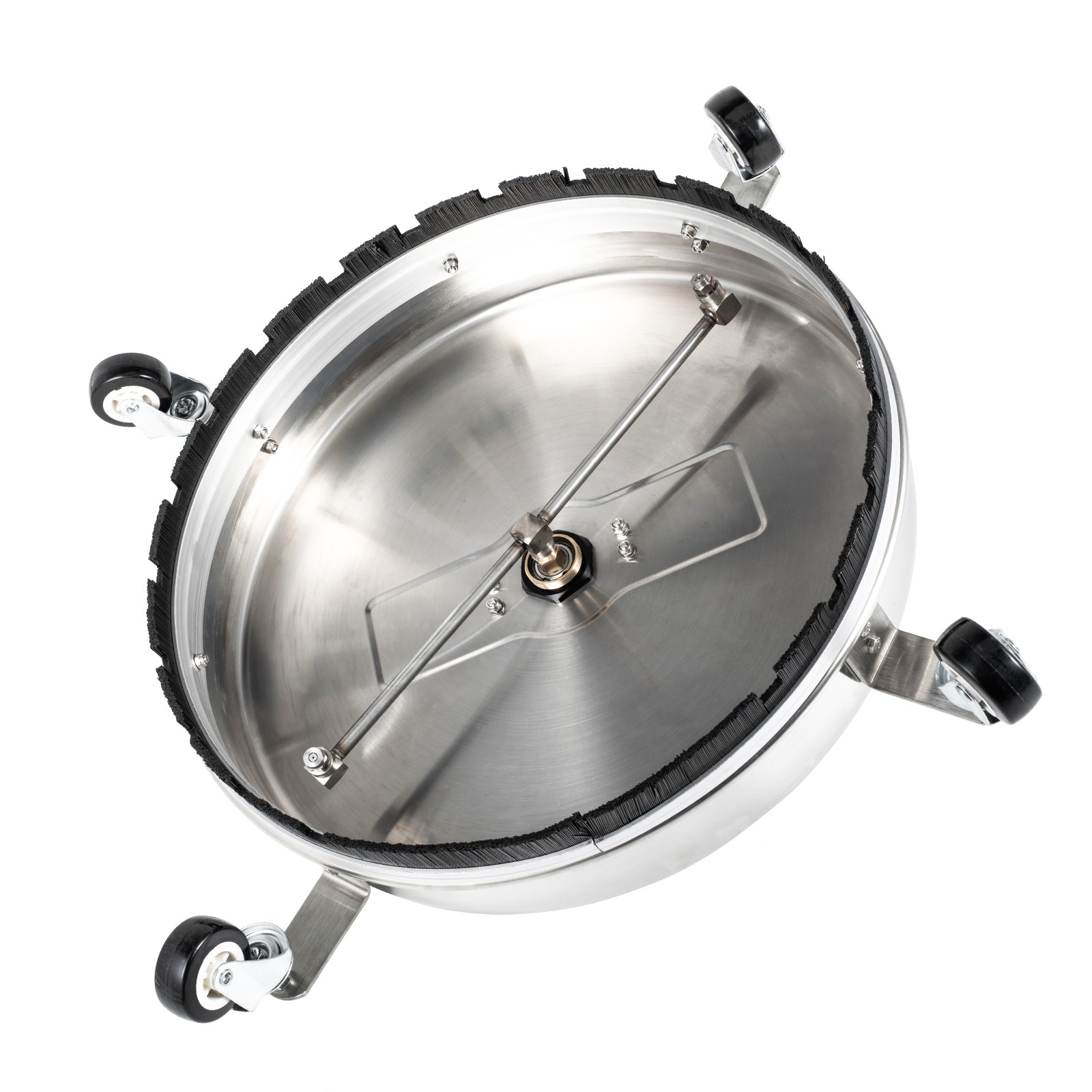 VEVOR 18″ Pressure Washer Surface Cleaner 4000 PSI Stainless Steel 1/4″ QC