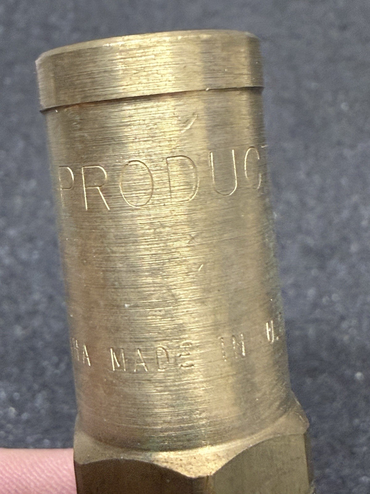 Lot of 3 Giant Pump Pop Off Valve 3600psi 1/4 Brass Pressure Relief, 81-22565