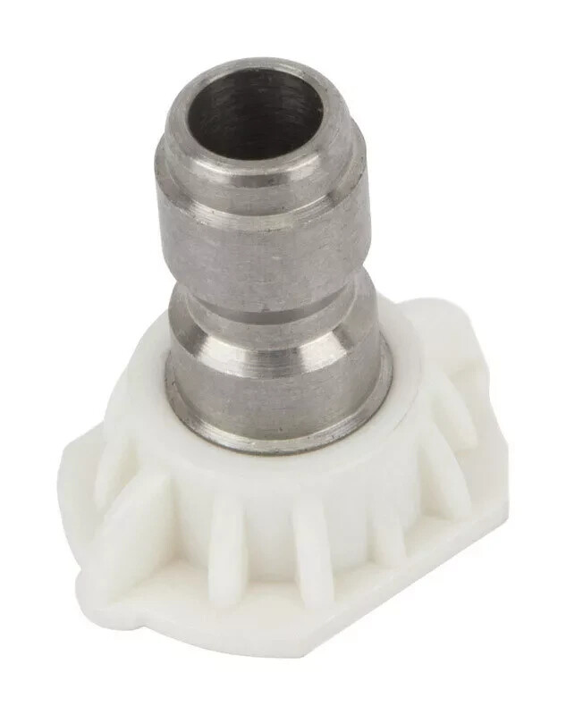 Forney White 4000 PSI 40 Degree 1/4 in. Washing Nozzle 4.5 mm Orifice #75156