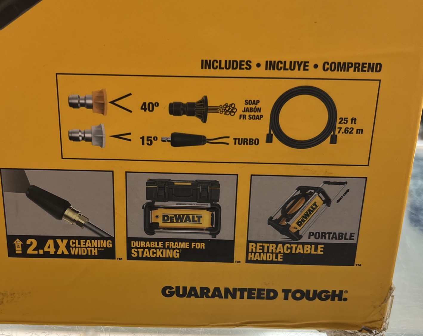 Dewalt 2100 Max Psi 13 Amp Jobsite Electric Cold Water Pressure Washer New
