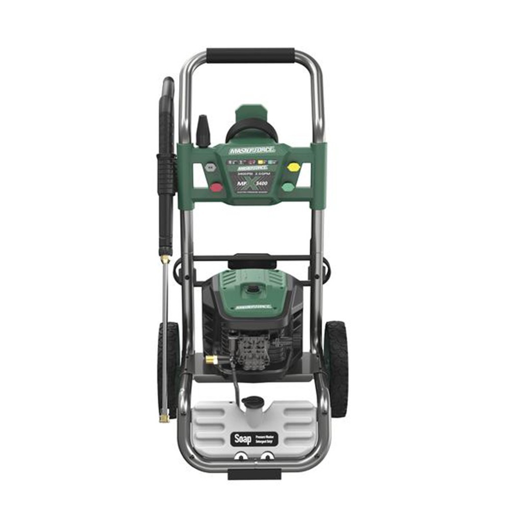 3400 Max PSI 2.0 Max GPM 14 Amp Corded Electric Pressure Washer Water Cleaner