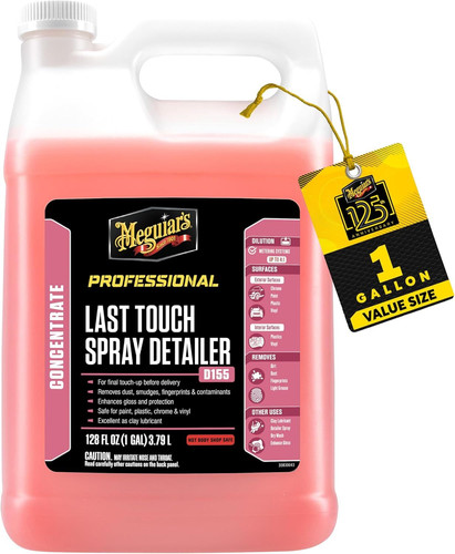Meguiar’s D15501 Last Touch Spray Detailer, Great for 128 Fl Oz (Pack of 1)