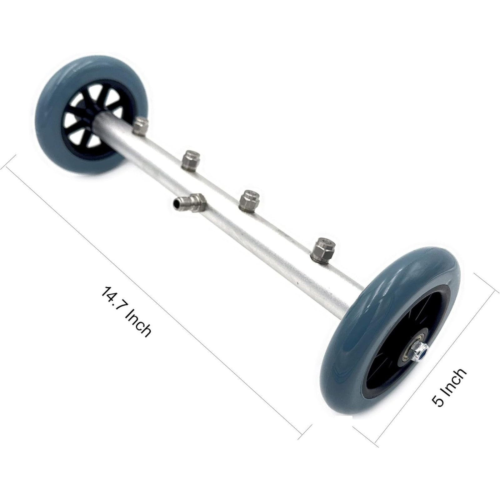 16 Inch Undercarriage Pressure Washer Cleaner Attachment with 4000 PSI Wand